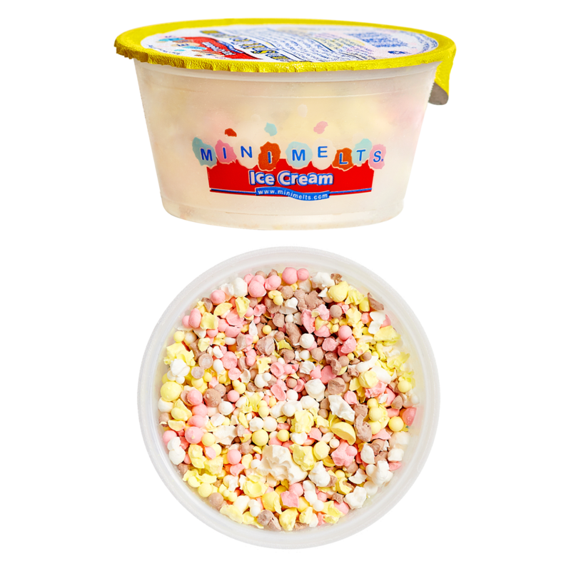 Mini Melts Banana Split Ice Cream Cup 2.5oz Ice Cream fast delivery