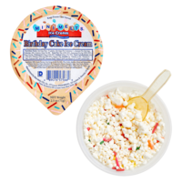 Mini Melts Birthday Cake Ice Cream Cup 2.5oz