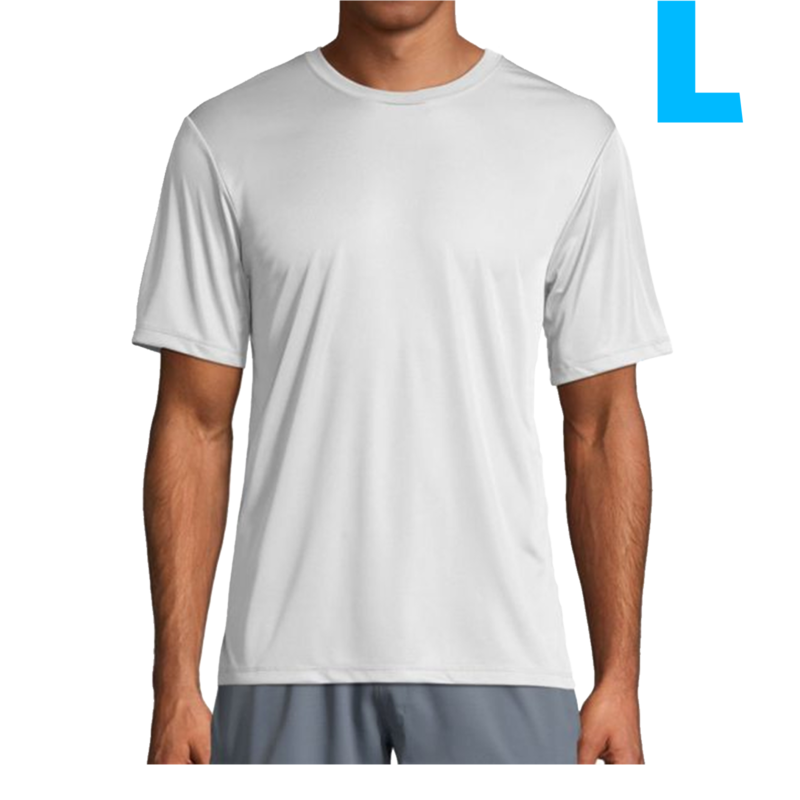 hanes men's white shirts