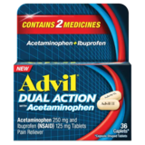 Advil Dual Action with Acetaminophen Caplets 36ct
