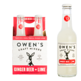 Owen's Ginger Beer & Lime 4pk 250ml Btl
