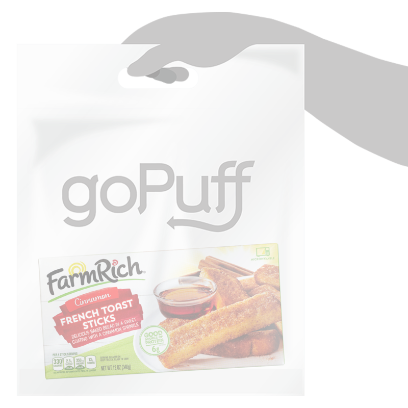 Farm Rich Frozen Cinnamon French Toast Sticks 12oz Quick Meals fast