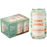 JuneShine Blood Orange Mint Hard Kombucha 6pk 12oz Can 6.0% ABV