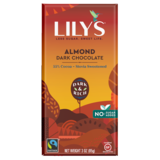 Lily's Dark Chocolate Almond Bar 3oz