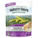 Harvest Snaps Crisps Parmesan Roasted Garlic 3oz Bag