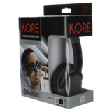 Mental Beats Kore Bluetooth Headphones Black & Grey