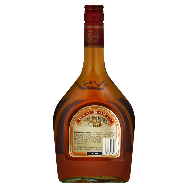E&J VS Brandy 750ml (80 Proof) Alcohol fast delivery by App or Online