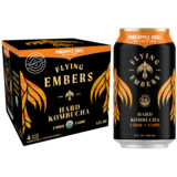 Flying Embers Pineapple Chili Hard Kombucha 4pk 12oz Can 6.8% ABV