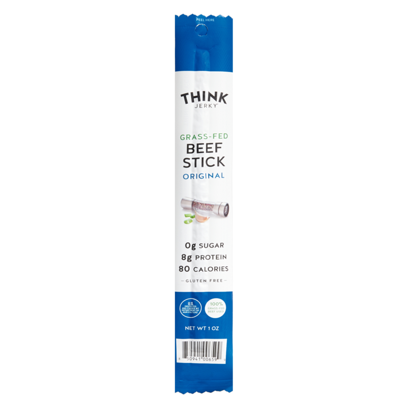 Think Jerky Original Grassfed Beef Jerky Stick 1oz delivered in minutes