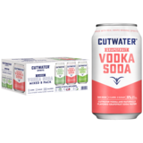 Cutwater Spirits Vodka Soda Variety Pack 8pk 12oz Can 5% ABV