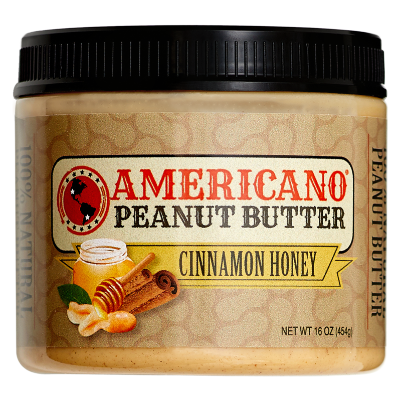 Peanut Butter Americano Cinnamon Honey Peanut Butter 16oz delivered