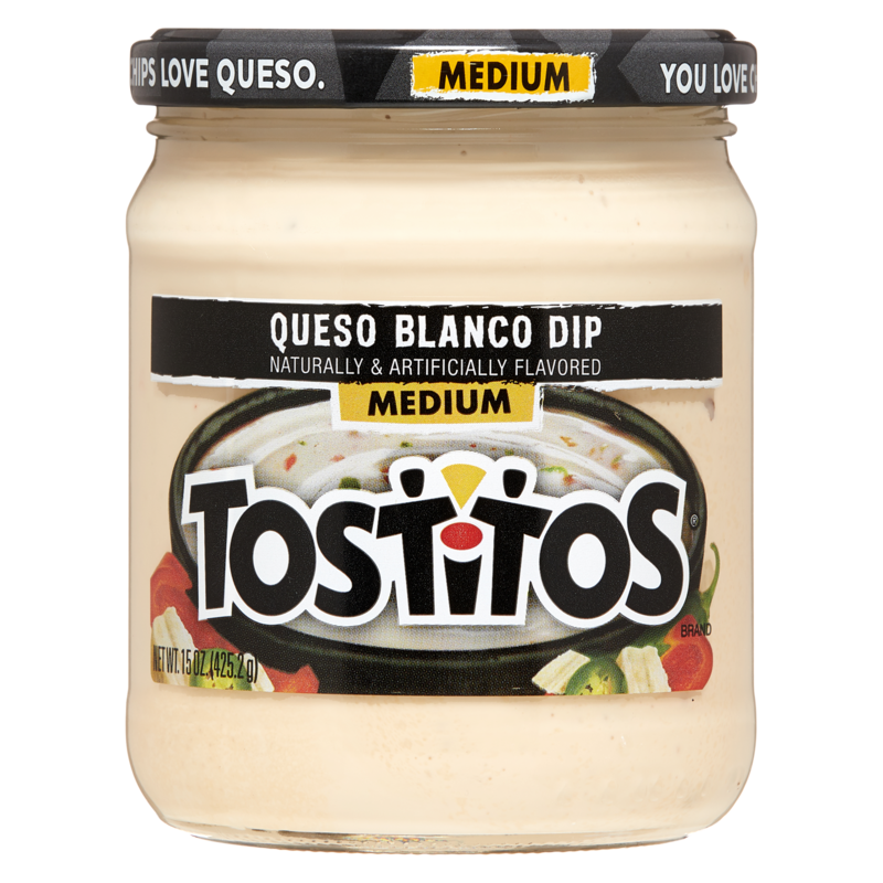 Tostitos Dip Queso Blanco 15 oz | goPuff Does Tostitos Queso Need To Be Refrigerated