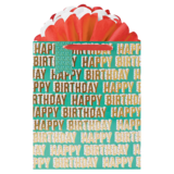 The Gift Wrap Company Terrazzo Birthday Jumbo GOGO Gift Bag