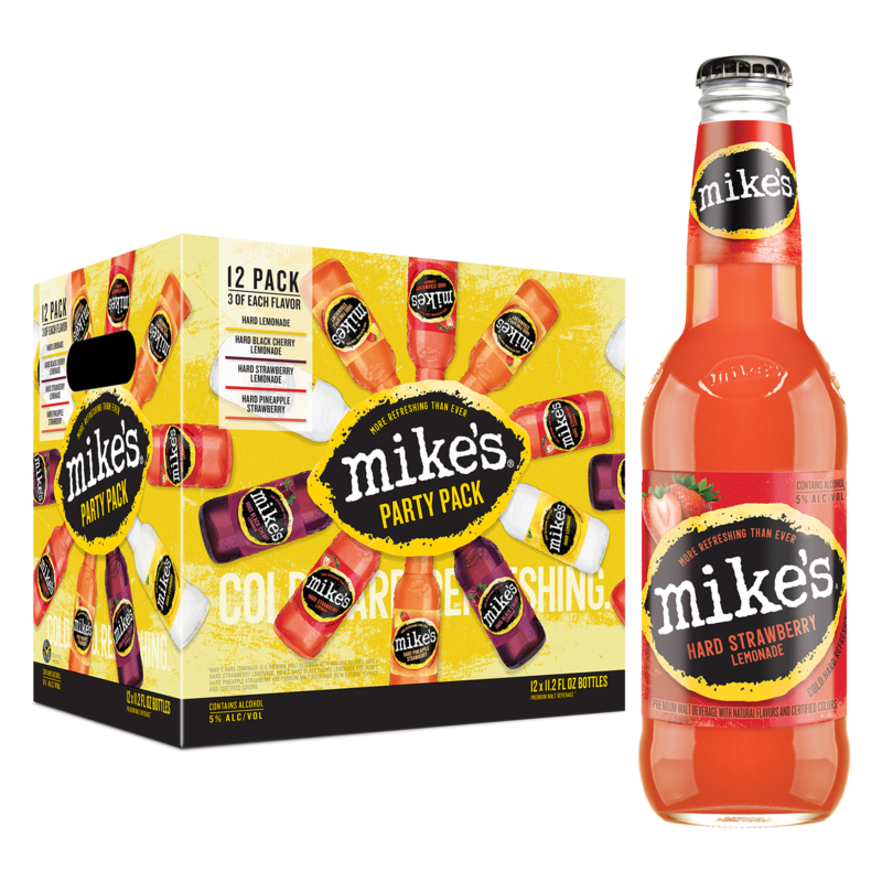 Mike's Hard Variety Party 12pk 11.2oz Btl 5.0 ABV delivered in minutes