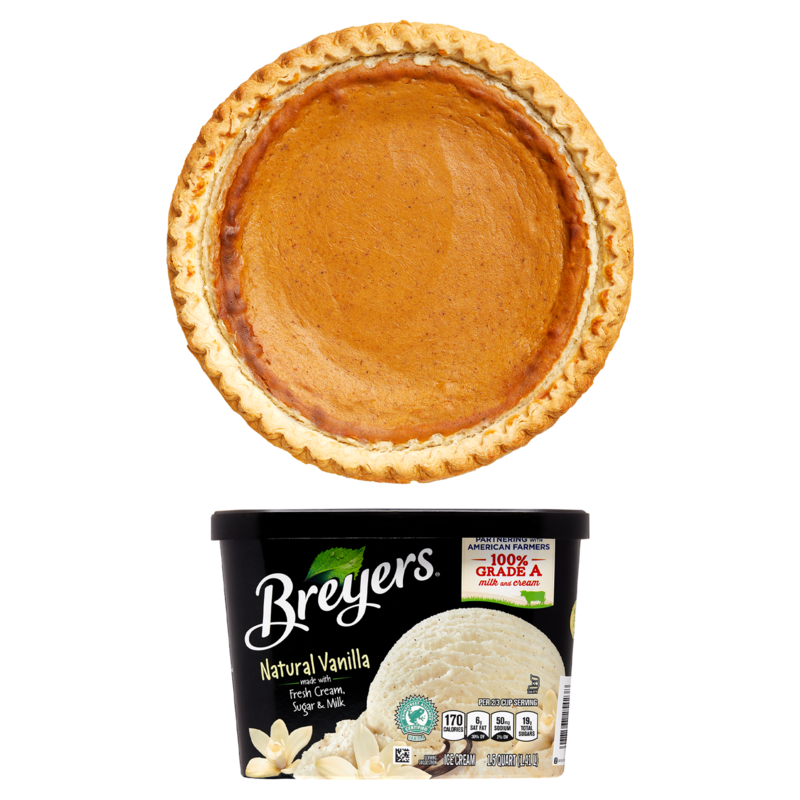 Manna Frozen Ready To Bake Pumpkin Pie Breyers Vanilla 48oz Snacks Drinks Delivered Fast Online Delivery App I tried six frozen pumpkin pies, the ones you're most likely to find in a supermarket. gopuff