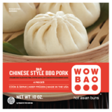Wow Bao BBQ Berkshire Pork Buns 10oz 4ct