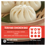 Wow Bao Teriyaki Chicken Buns 10oz 4ct