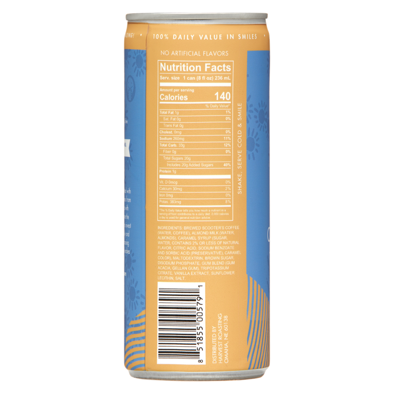 Scooter's ReadytoDrink Salted Caramelicious Latte 8oz Can Drinks