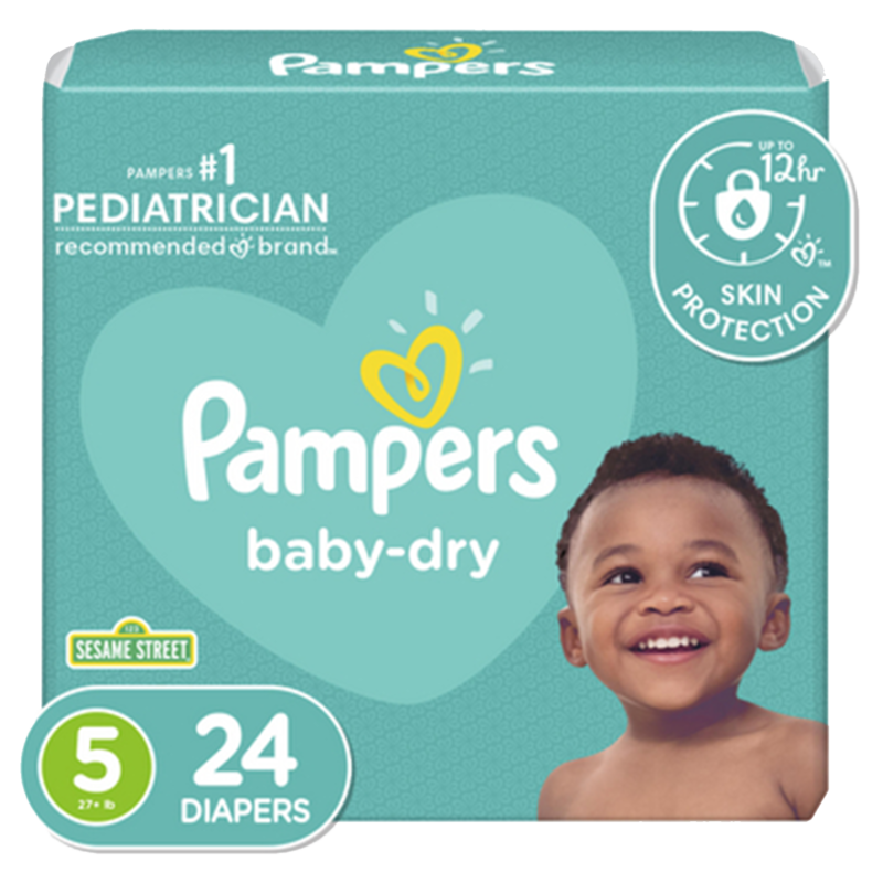 pampers dry size 5