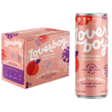 Loverboy White Tea Peach Sparkling Hard Tea 6pk 12oz Can 4.2% ABV