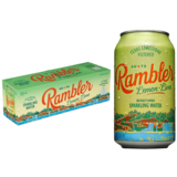 Rambler Sparkling Water Lemon Lime 12oz 12pk Can