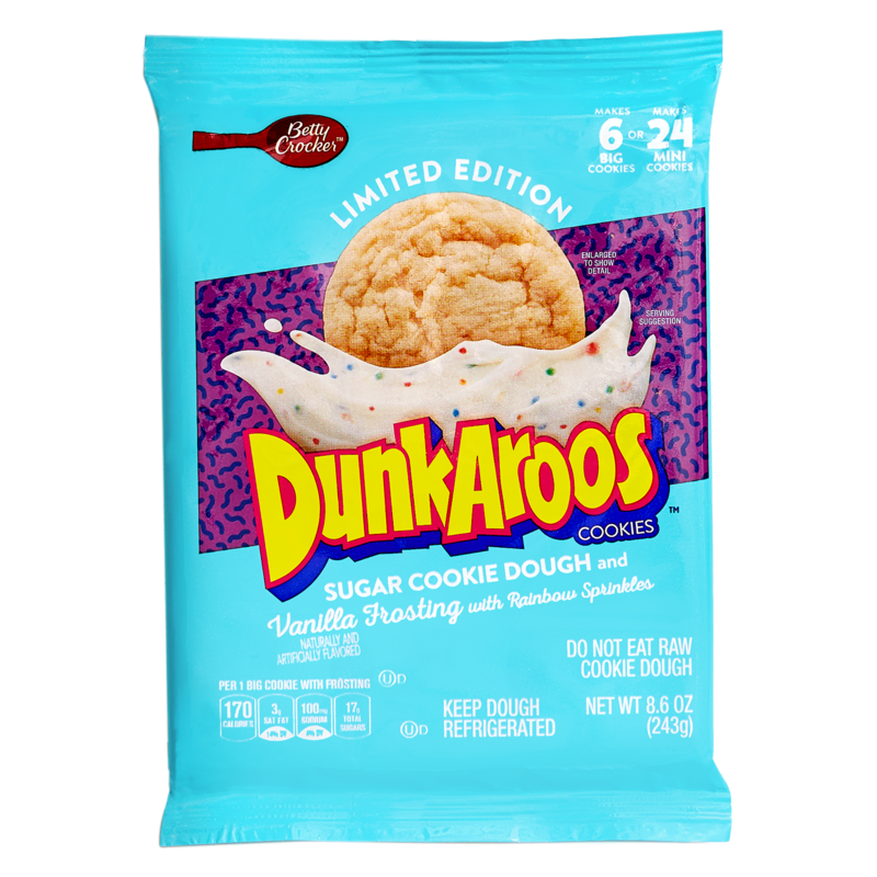 Dunkaroos Ready to Bake Cookies 6ct delivered in minutes
