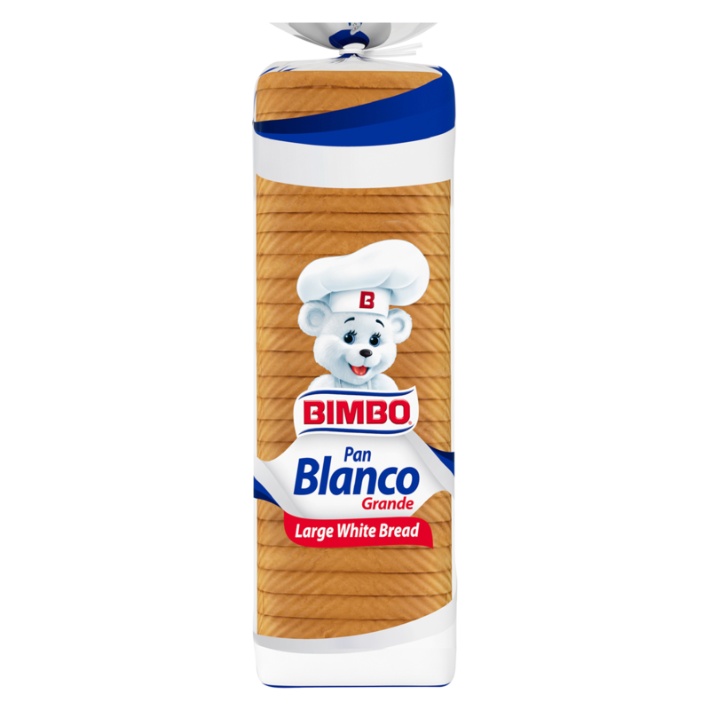 Bimbo Pan Blanco Grande Large White Bread Sliced 24oz delivered in