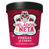 Helados La Neta Strawberries & Cream Ice Cream 14oz