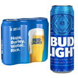 Bud Light 3pk Single 25oz Can 4.2% ABV