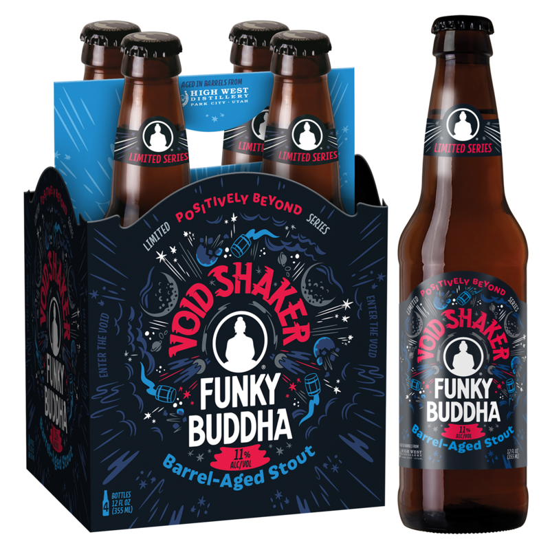 Funky Buddha Void Shaker BarrelAged Imperial Stout 4pk 12oz Can 11.0