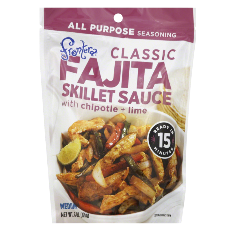Frontera Classic Fajita Skillet Cooking Sauce 8oz delivered in minutes