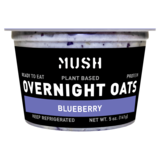 MUSH Plant Based Blueberry Ready to Eat Overnight Oats 5oz
