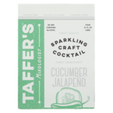 Taffer's Cucumber Jalapeno Sparkling Craft Cocktail 4pk 12oz Can 5.0% ABV
