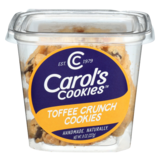 Carol's Cookies Toffee Crunch Mini Cookies 8oz