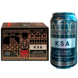 Fort Point KSA Kolsch 12pk 12oz Can 4.6% ABV