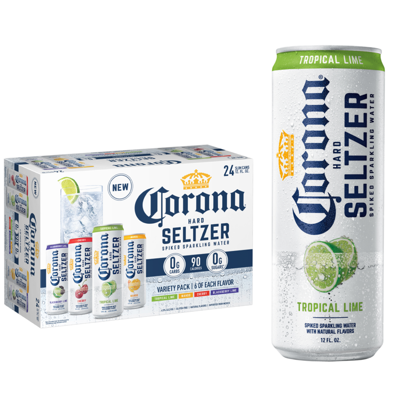 Corona Hard Seltzer Variety 24pk 12oz Can 4 5 ABV Delivered In Minutes Corona Hard Seltzer Variety 24pk 12oz Can 4 5 ABV Delivered In Minutes
