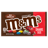 M&M's Milk Chocolate Candies Share Size 3.14oz