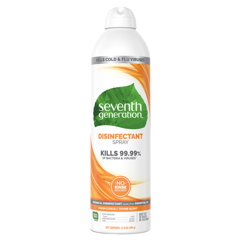 Seventh Generation Fresh Citrus Thyme Disinfectant Spray 13 9 Oz Snacks Drinks Delivered Fast Online Delivery App