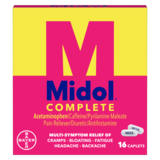 Midol Complete Menstrual Multi-Symptom Relief Caplets 16ct