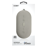 Coby IPX5 Wireless Bluetooth Speaker Gray