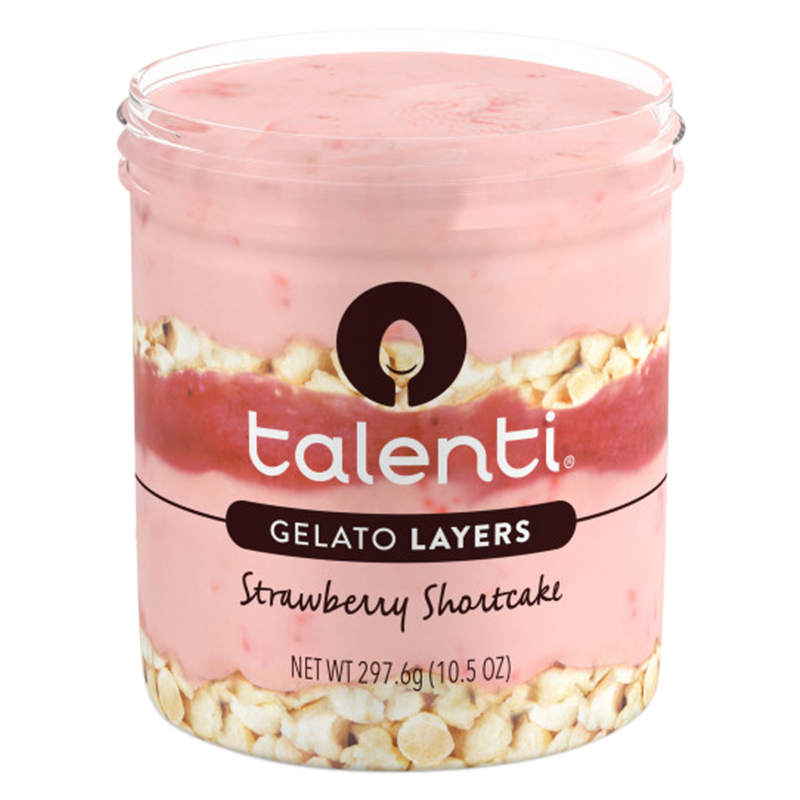 Talenti Gelato Layers Strawberry Shortcake 10.5oz Ice Cream fast