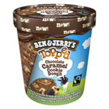 Ben & Jerry's Topped Chocolate Caramel Cookie Dough Ice Cream 15.2oz