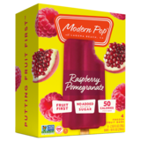 Modern Pop Raspberry Pomegranate Frozen Fruit Bars 10oz
