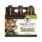 Smog City Sabre-Toothed Squirrel Hoppy Amber 6pk 12oz Btl
