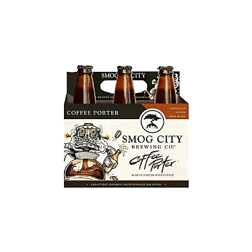 Smog City Coffee Porter 6pk 12oz Btl 