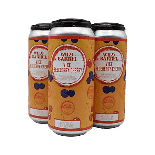 Wild Barrel Brewing Vice Blueberry Cherry 4pk 16oz Can delivered in
