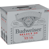 Budweiser Select 55 30pk 12oz Can