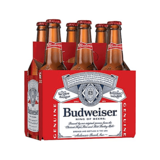 Budweiser 6pk 12oz Btl