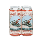 Pacific Coast Dry Hard Apple with Strawberry 4pk 16oz Can