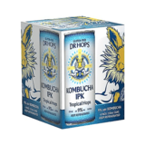 Dr Hops Kombucha Beer IPK Tropical Hops 4pk 8.4oz Can